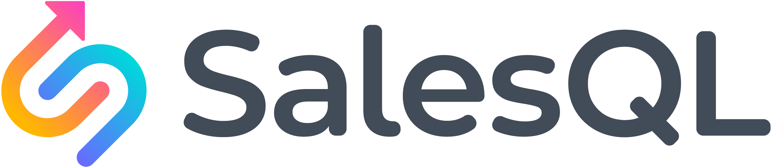 SalesQL logo color white bg