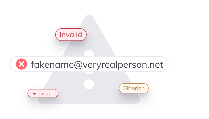 Invalid email flagged as disposable and gibberish during verification